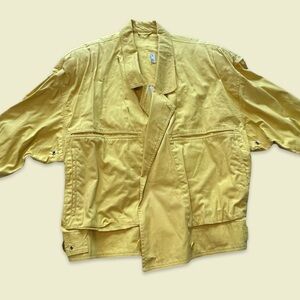 Vintage Yellow Women’s Jacket